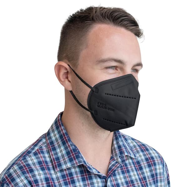skrue Grav bord SUPPLYAID KN95 Protective Face Mask GB2626 Standard, Black (10-Pack)  RRS-KN95-5PK-BLK-2PK - The Home Depot