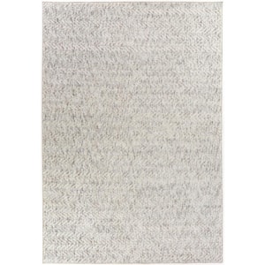 Tessin Grey 8 ft. x 10 ft. Contemporary Area Rug