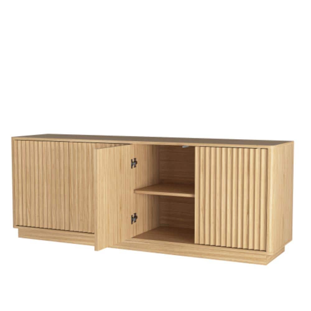 62.99 in. W x 14.96 in. D x 23.62 in. H Bathroom Brown Linen Cabinet with Soft Close Hinges price history on PriceWatchPro