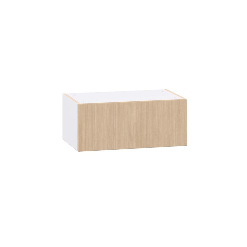 Timberline 24 in W x 14.75 in D x 10 in H Assembled Shaker Wall Bridge Kitchen Cabinet in Mojavi Oak with Lift Up Door price history on PriceWatchPro