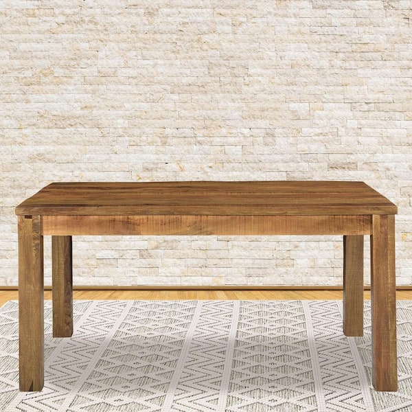 Hanover 36 in. Rectangle Natural Wood Dining Table (Seats 4-6 