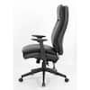 BOSS Office Products BOSS Office CaresoftPlus High Back Executive Chair in  Black with Flip Up Arms B8551-BK - The Home Depot