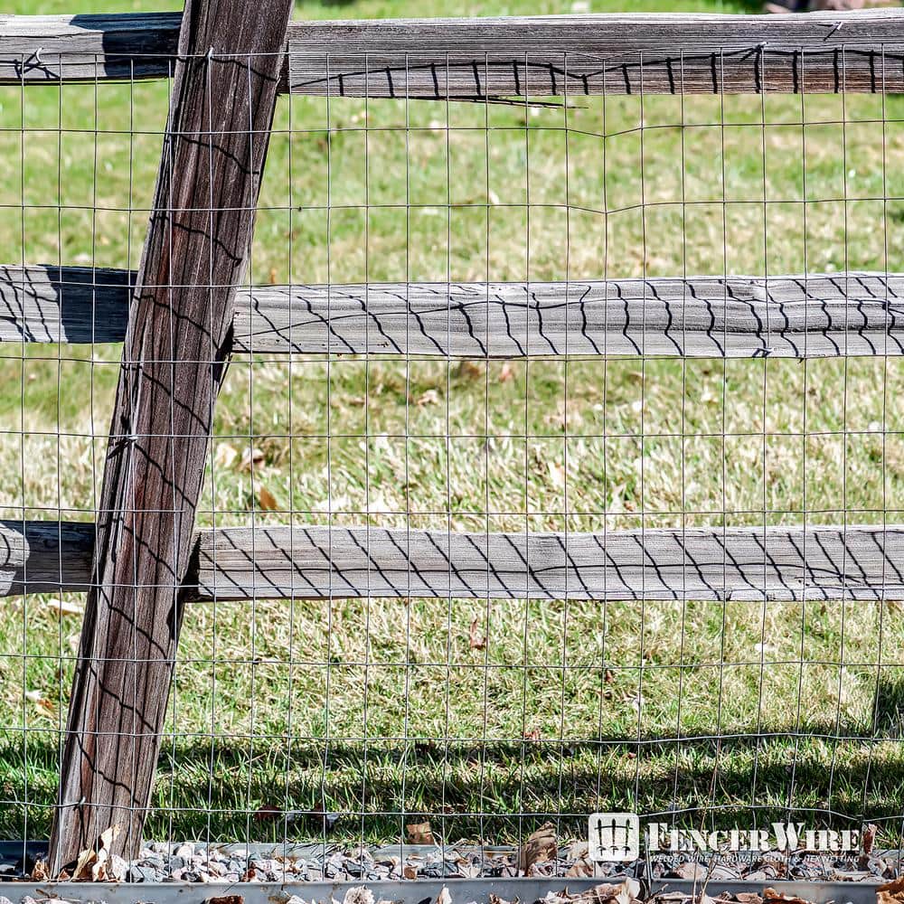 6 ft x 100 ft Galvanized Welded Metal Wire Fence Roll
