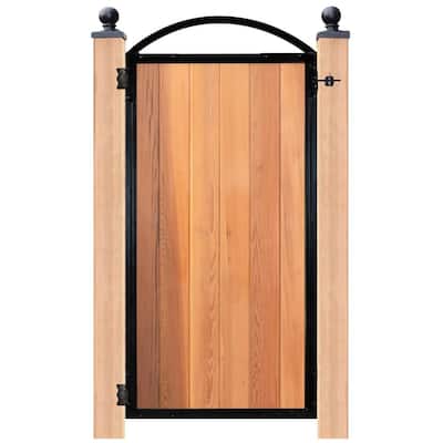 Easy-to-Install Arched Gate 6-Board Pro for 36.25 in. Openings