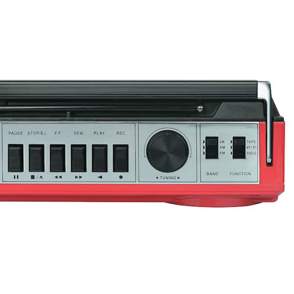 Audiobox RXC-25BT 10-Watt Portable Cassette Player and Recorder