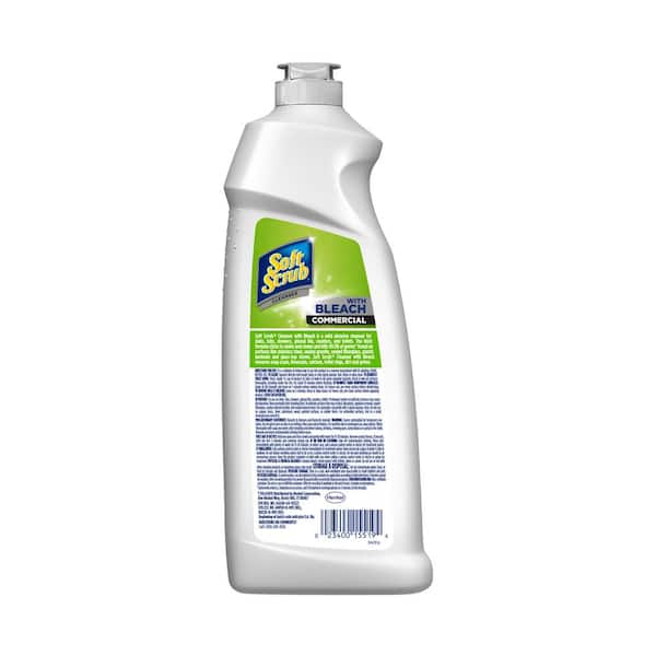 Soft Scrub with Bleach Cleanser Liquid, 24 oz (3 Pack) (Bundle