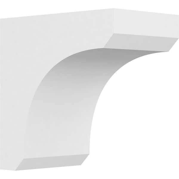 Ekena Millwork 7 in. x 12 in. x 12 in. Standard Legacy Architectural Grade PVC Corbel