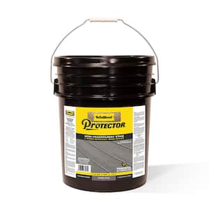Protector 5 gal. Smoky Gray Semi-Transparent Exterior Deck Stain and Sealer