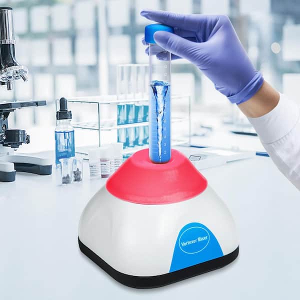 Vortex Mixer, 3000RPM Mini Vortex Mixer Shaker, Touch Function Scientific Lab Vortex Shaker, Mix Up to 50 mL. 6 mm.