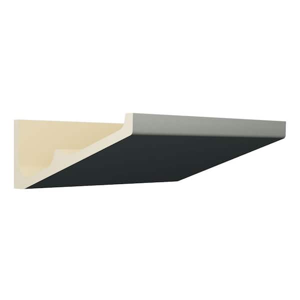 Ekena Millwork Blair 7.875 in. D x 7.875 in. W x 94.5 in. L Polyurethane Crown Moulding