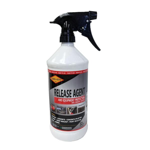 Kleen Kote 32 oz. Water Based Industrial Concrete Release and Anti-Corrosion Coating Spray Bottle