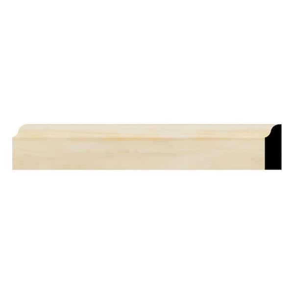 Ekena Millwork WM916 0.38 in. D x 1.25 in. W x 96 in. L Wood (Pine) Ogee Casing Moulding