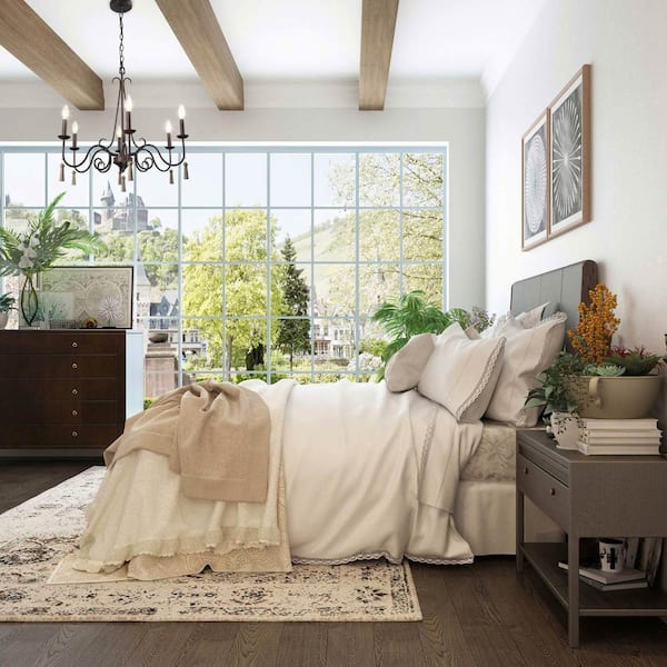 farmhouse bedroom chandelier