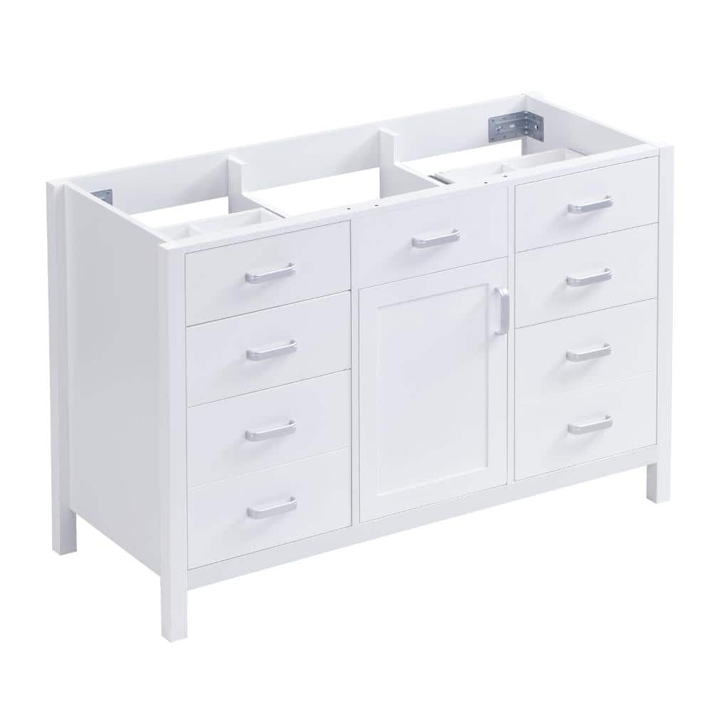 47.3 in. Bath Vanity  Cabinet without Top in White