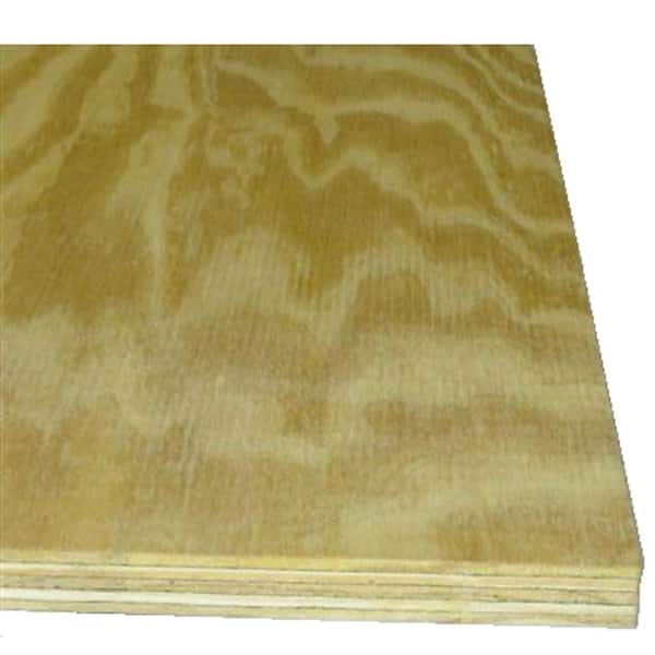 Unbranded Common: 1/4 in. x 2 ft. x 2 ft., Actual: 0.224 in. x 23.75 in. x 23.75 in. Sanded Plywood