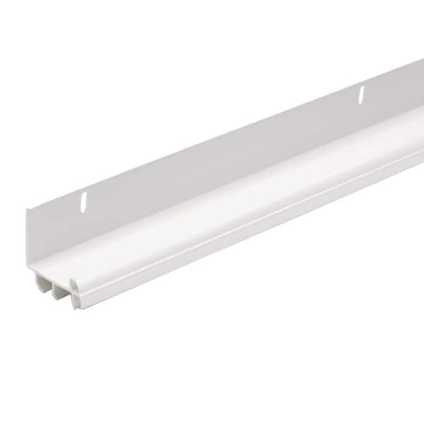 M-D Building Products 36 in. White Vinyl L-Shape Screw-on Under Door Seal