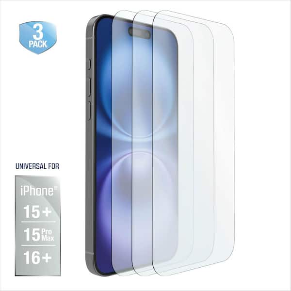 Tzumi PROGLASS iPhone 16 Pro/ 17 Pro/ 17 3pk 30742HD - The Home Depot