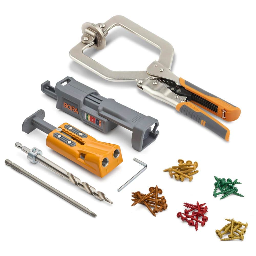 Pro Compact Jig Project Kit - Includes 3in Face Frame Clamp and 50pc Screw Set price history on PriceWatchPro