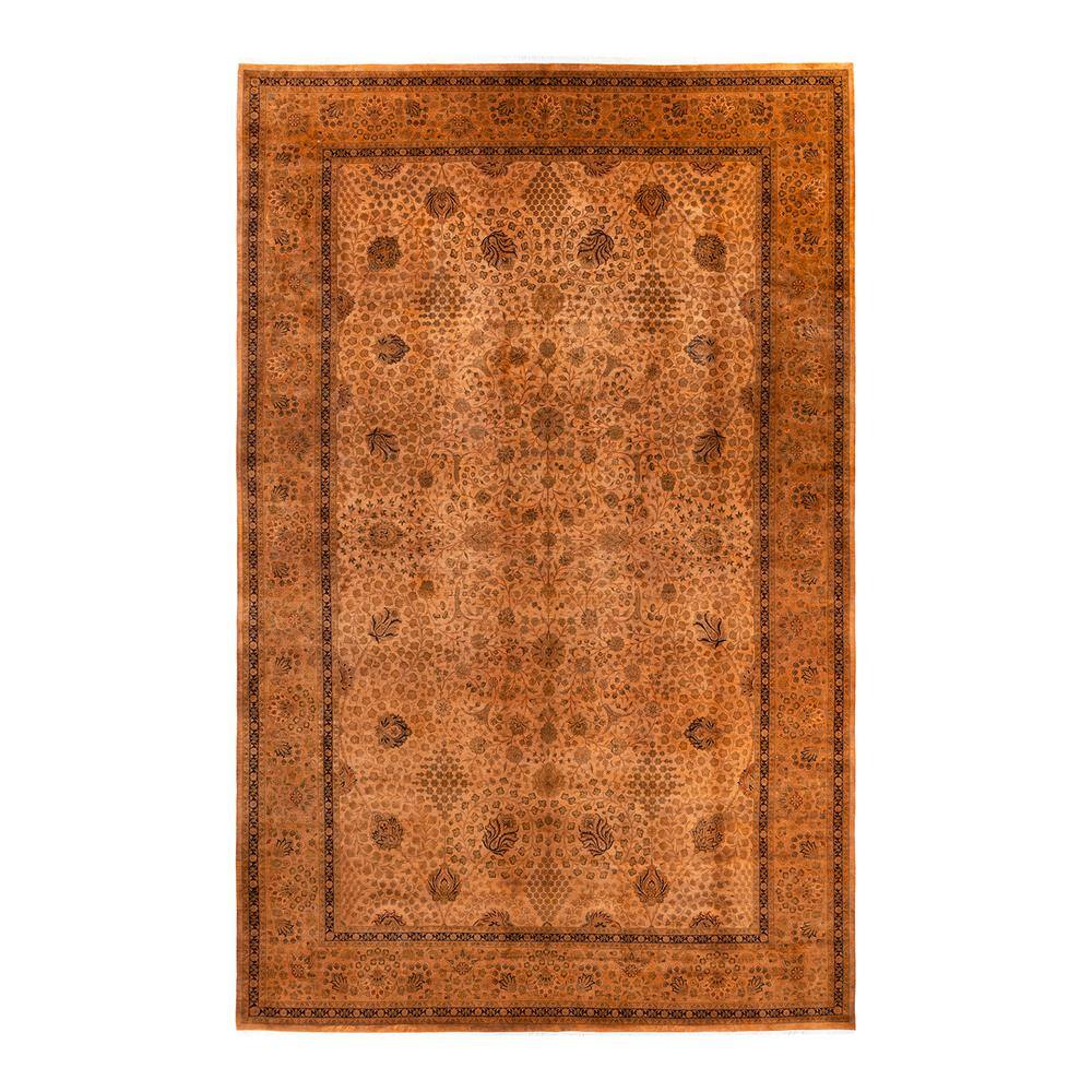 Fine Vibrance Brown - 15 ft. 9 in. x 10 ft. 2 in. Handmade Area Rug price history on PriceWatchPro