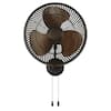 Hampton Bay Henton 18 in. 3-Speed Oscillating Wall Fan