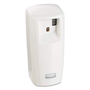TC Microburst 9000 LCD 3.6 in. x 4.33 in. x 8.75 in. White Automatic Air Freshener Dispenser