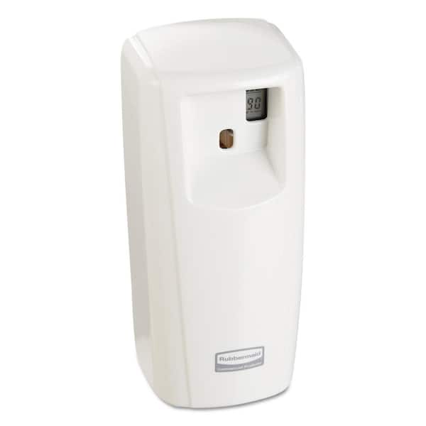 Rubbermaid Commercial Products TC Microburst 9000 LCD 3.6 in. x 4.33 in. x 8.75 in. White Automatic Air Freshener Dispenser
