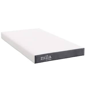 Mila 6 in. Medium Memory Foam Tight Top Twin Mattress