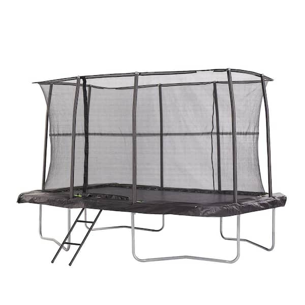シャルムボー JUMPKING 7 ft. x 10 ft. Rectangular Trampoline with Patented