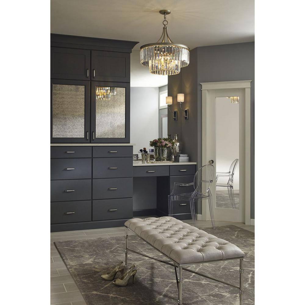 Elegant Bonita Polished Chrome Wall Sconce with Summer Linen Shade