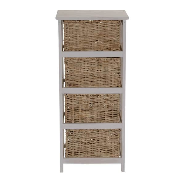 Rush Rectangle Basket by Organizing Essentials
