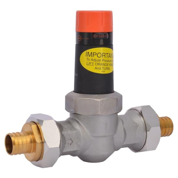 1 in. Bronze EB-25 PEX Barb Connection Pressure Regulating Valve