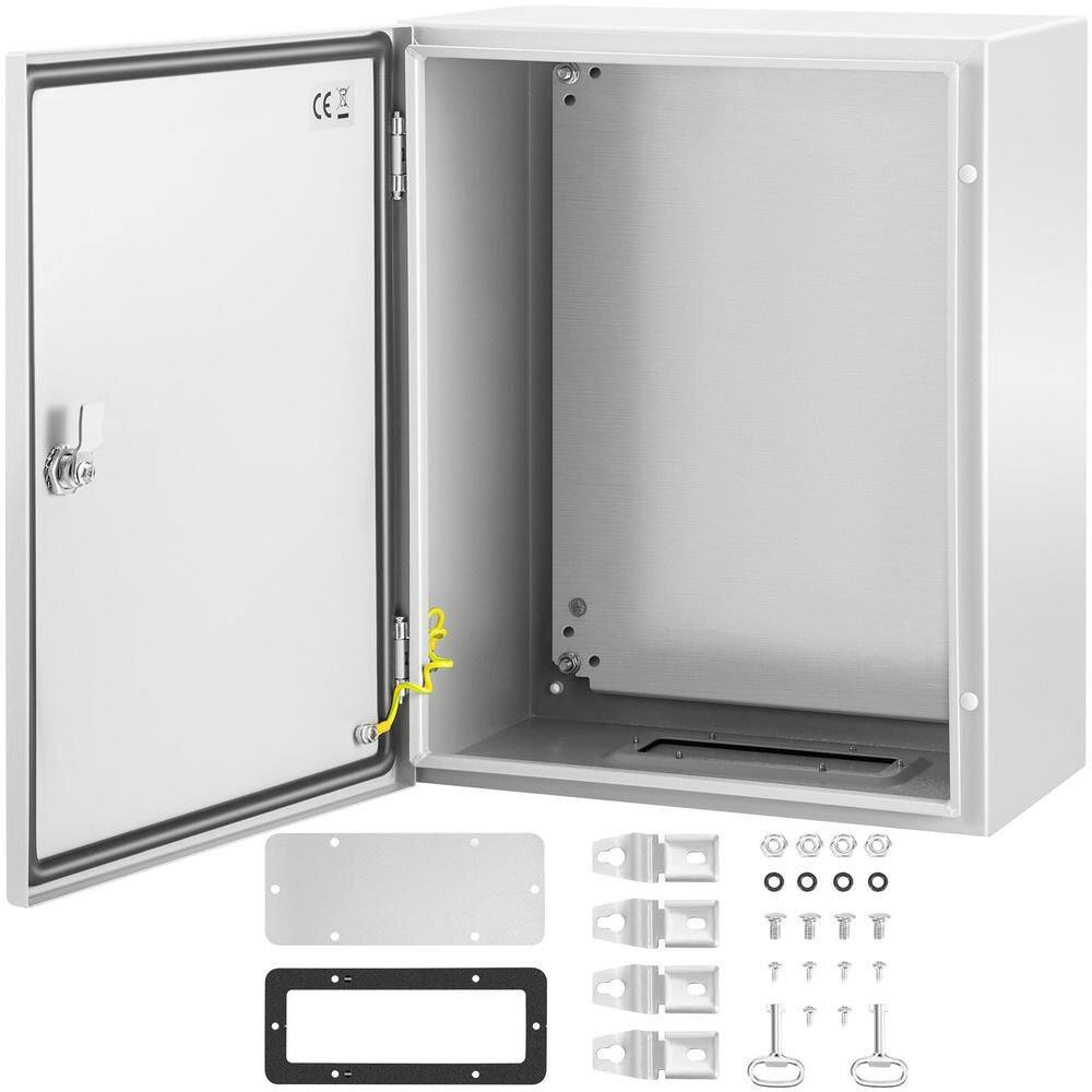 20 x 16 x 10 in NEMA 4x Steel Electrical Enclosure IP66 Waterproof Outdoor Junction Box with Mounting Plate price history on PriceWatchPro
