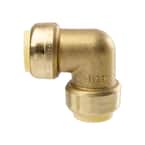 3/4 in. Brass Push-Fit Elbow Fitting