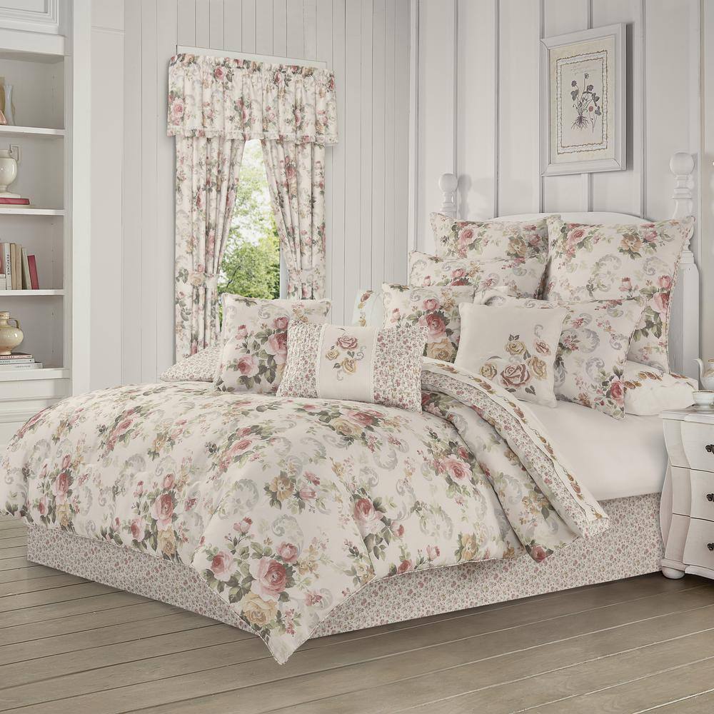 Chablis Rose Gold Polyester King 4Pc. Comforter Set price history on PriceWatchPro
