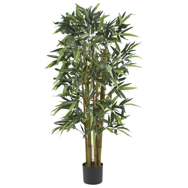Nearly Natural 4 ft. Artificial Biggy Bamboo Silk Tree