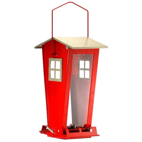 AUDOBON Wild Bird Snack Shack Squirrel-Resistant Bird Feeder (2-Ports)