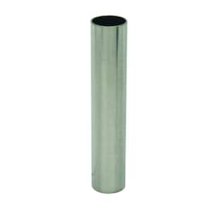 1/2 in. Nominal Copper Cover Tube in Satin Nickel