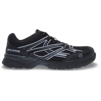 men composite toe tennis shoes