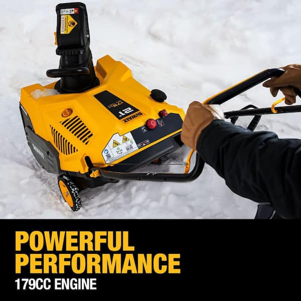 DEWALT 21 in. 179 cc Single-Stage Gas Snow Blower 31P-2S6HA38