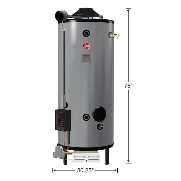 Rheem G100-400 Water Heater - 100 Gallon Commercial GAS 400,000 BTU - GAS