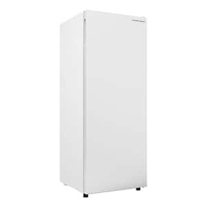 6.8 cu. ft Manual Defrost Upright Convertible Freezer/Refrigerator in White