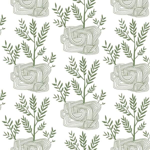 York Wallcoverings 34.17 sq. ft. Seedlings Peel and Stick Wallpaper
