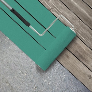 1 gal. #P440-5 Water Park Textured Low-Lustre Enamel Interior/Exterior Porch and Patio Anti-Slip Floor Paint