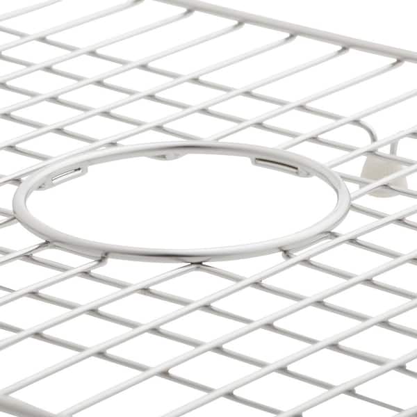 Undertone 13-3/4 in. x 27-1/2 in. Bottom Sink Bowl Rack in Stainless Steel