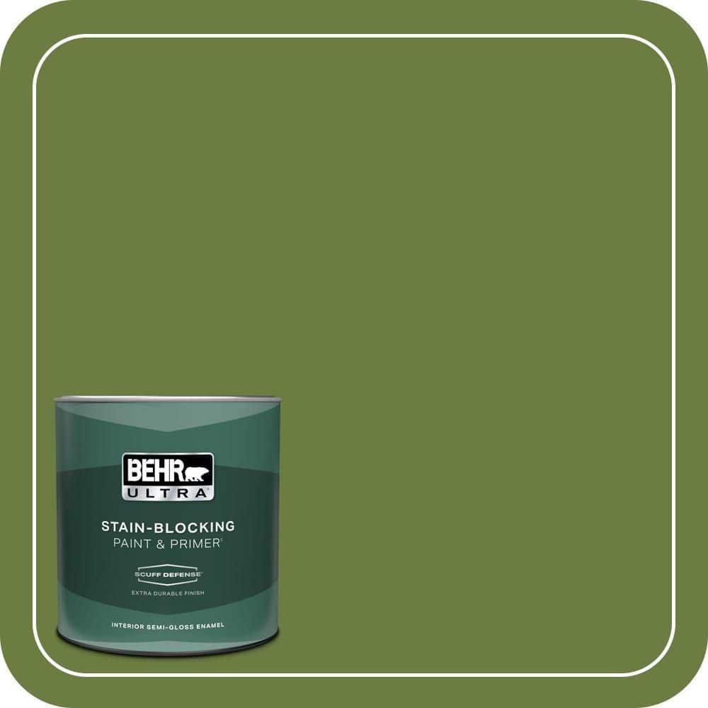 1 qt. #M350-7 Healing Plant Extra Durable Semi-Gloss Enamel Interior Paint & Primer price history on PriceWatchPro