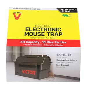 Victor Smart-Kill Battery Operated Electronic Mouse Trap M1, 1