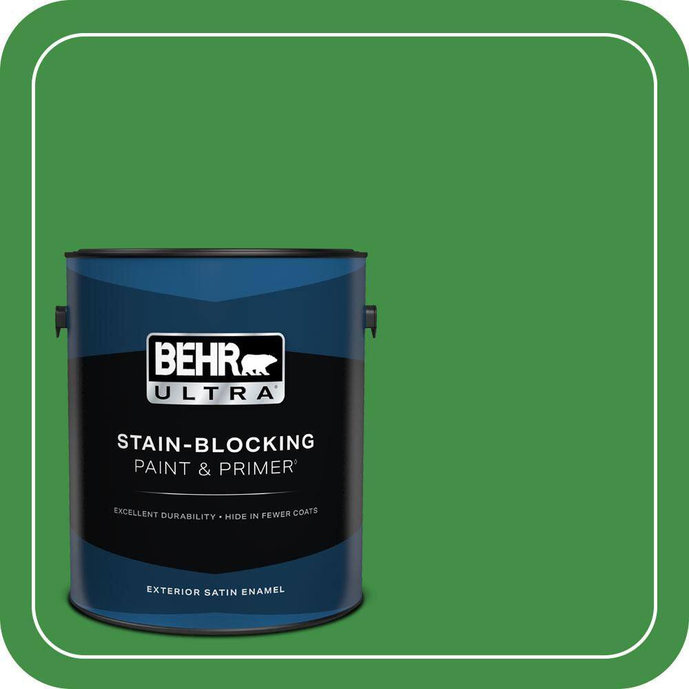 1 gal. #P390-7 Park Picnic Satin Enamel Exterior Paint & Primer price history on PriceWatchPro