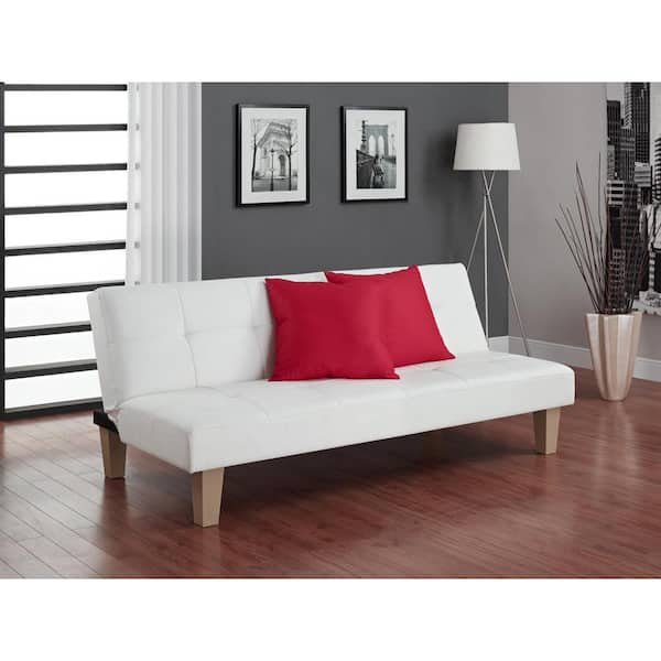 DHP Ashton White Futon