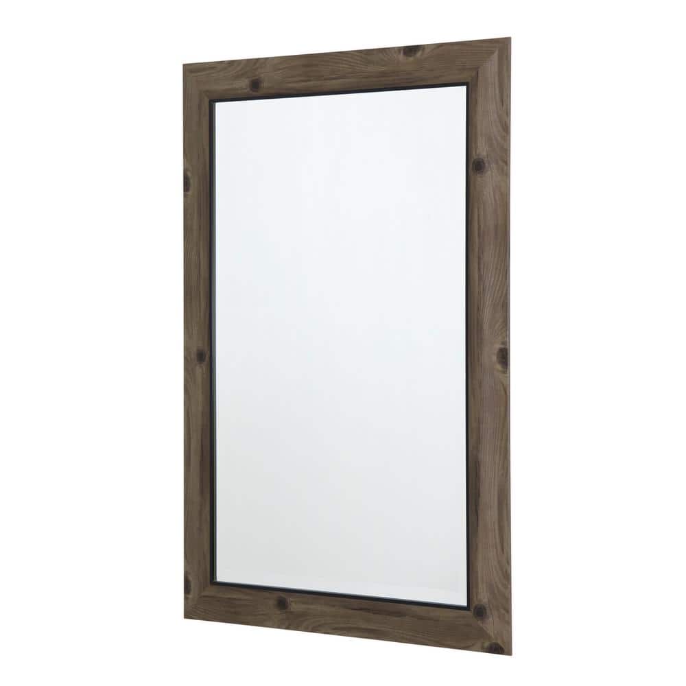 Rectangular Frameless 40.4" x 29.4" Wall Mirror