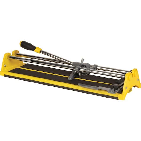 QEP 28 in. Ceramic and Porcelain Professional Tile Cutter with 7/8 in.  Scoring Wheel with Ball Bearings 10800 - The Home Depot